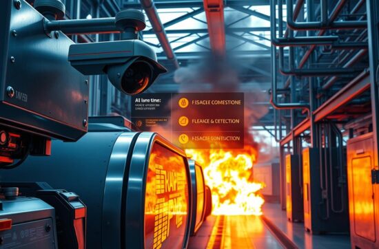 AI flame detection in industrial settings