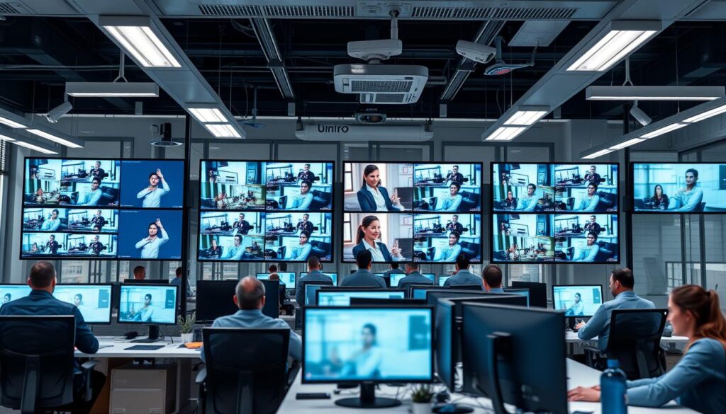 Live video monitoring for business operations