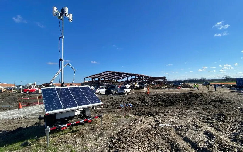 Mobile solar trailer technology