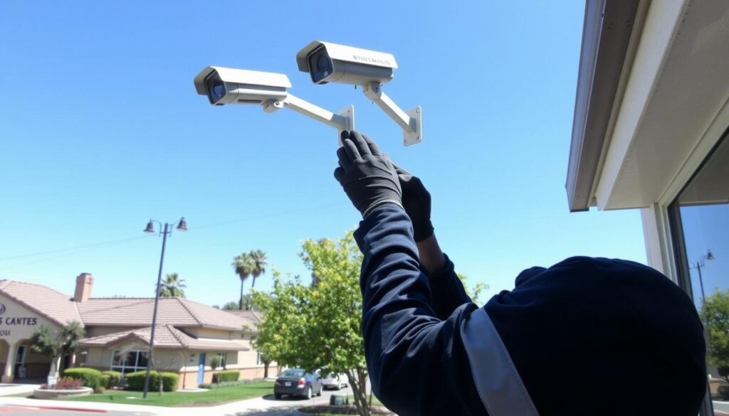 Moreno Valley security camera installation