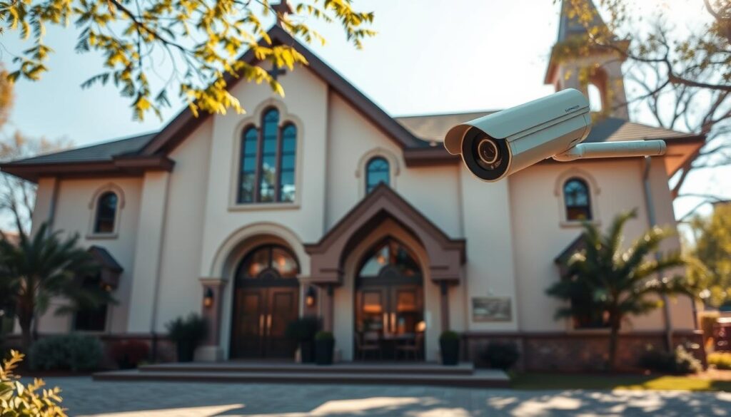 Place of worship security cameras