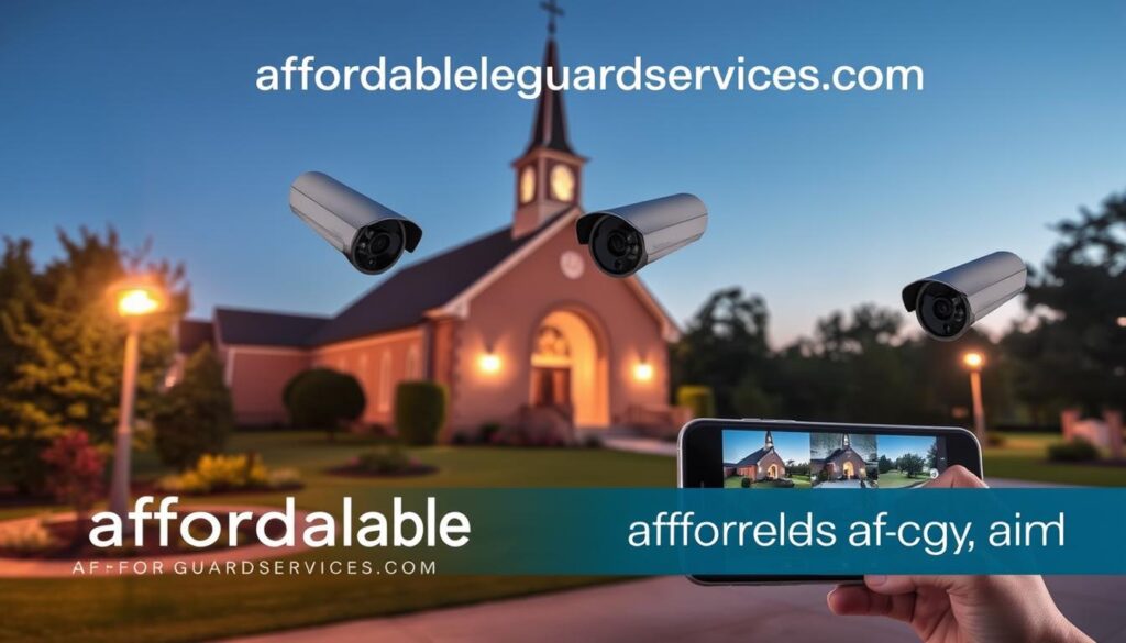 Remote access for church security cameras