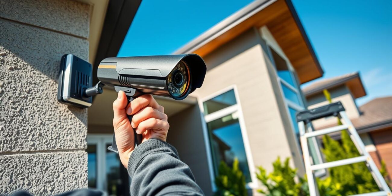 security camera installation for home